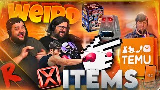 I Tried to Guess what the Weirdest TEMU Items Do  JonTronShow  RENEGADES REACT [upl. by Dewar]