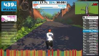 Zwift Leith Hill in 615 [upl. by Rowney]