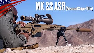 US Marines Tests New quotMK 22 ASRquot BoltAction Sniper Rifle [upl. by Keifer]