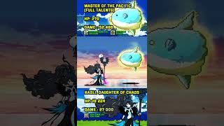 The Battle Cats  D Kasli vs Master of the Pacific Mola King lv50 shotrs thebattlecats [upl. by Leighton638]