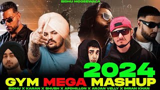 New Punjabi Mashup 2024punjabi gym workout songsEnd Year Mega Mashup 2024MEGA PUNJABI MASHUP 2024 [upl. by Franzen253]