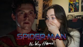 SPIDERMAN NO WAY HOME Trailer Reaction [upl. by Imled]