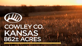 Cowley County KS 862± Acres [upl. by Einhpad]