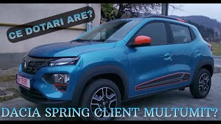 Ce NU este ok la DACIA SPRING REVIEW FULLDotari Interior Exterior Portbagaj Pro si Contra [upl. by Avivah49]