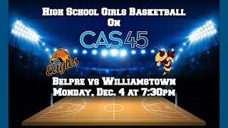 Belpre vs Williamstown Girls High School Basketball [upl. by Alithea]