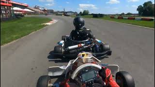 Onboard karting mariembourg rotax max Karting des Fagnes [upl. by Acisey629]