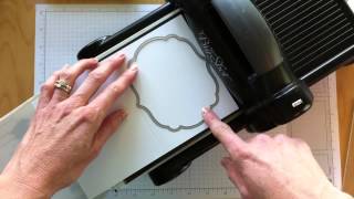 How to Emboss Using the Framelits and Big Shot Die Cutting Machine [upl. by Jonathon136]