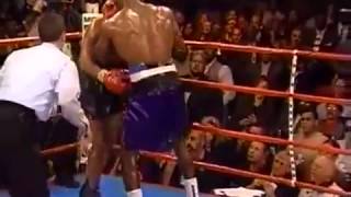 Mike Tyson Knocked out Evander Holyfield KOs Iron Mike [upl. by Dalli]