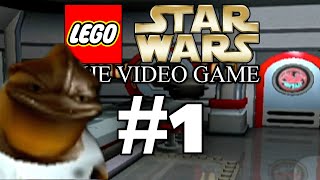 Lets play LEGO StarWars the Video Game part 1 [upl. by Griffin]