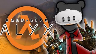 Continuing HalfLife Alyx for the first time Part 3 [upl. by Burleigh836]