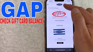 ✅ How To Check GAP Gift Card Balance 🔴 [upl. by Ordnaxela]