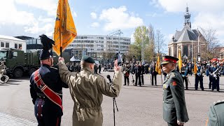 ‘Oproepbare’ militairen van alle krijgsmachtdelen openbaar beëdigd [upl. by Nnahaid]