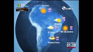 RTP Internacional 2014  FINAL Telejornal América [upl. by Odlanyar]