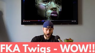 OMG  FKA Twigs  Tears In The Club  Music Video Reaction [upl. by Ynhoj214]