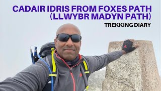 Summiting Cadair Idris Pen Y Gader from Foxes Path 03 September 2021 Snowdonia National Park [upl. by Ahsiemal]