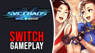 SNK VS CAPCOM SVC CHAOS  Nintendo Switch Gameplay [upl. by Eirrot]