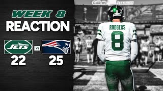 Jets vs Patriots Post Game FAN REACTION [upl. by Ali]