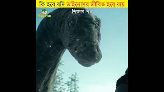 কি হবে যদি ডাইনোসর জীবিত হয়ে যায়  what happens if dinosaurs come back  shorts শিক্ষারপথ facts [upl. by Berfield296]