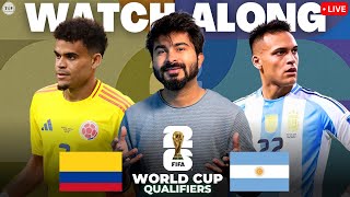 Colombia v Argentina  World Cup qualifiers 2026 LIVE Reactions amp Watchalong [upl. by Orecic]