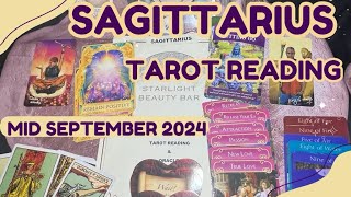 Sagittarius Tarot Reading Money Career amp Love Mid September 2024 [upl. by Felix272]