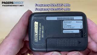 How to Activate Your Old Pager and What You Can Do if Your Pager is Not Able to be Activated [upl. by Giffer]