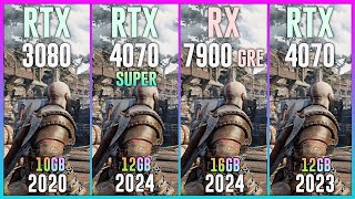 RTX 3080 vs RTX 4070 SUPER vs RX 7900 GRE vs RTX 4070  Test in 25 Games [upl. by Tucker769]