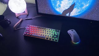 Redragon Fizz k617 Review  RGB Muito Bonito por um preço acessível [upl. by Oliric732]