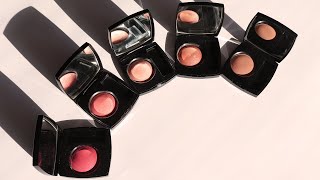 CHANEL Joues Contraste Blushes Swatches amp Review Natural light amp direct sunlight  Angela van Rose [upl. by Eugatnom]