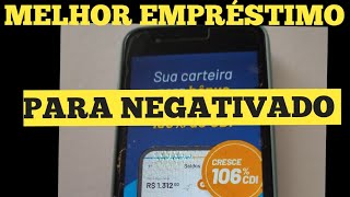 MELHOR EMPRÉSTIMO QUE APROVA NEGATIVADO [upl. by Hsatan883]