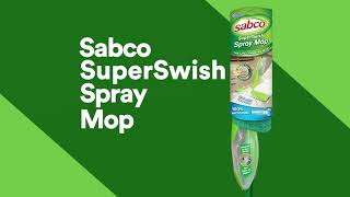 Sabco SuperSwish Spray Mop [upl. by Sillig]