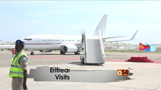 Eritrean President Isaias Afwerkis trip to Somalia [upl. by Philemon]