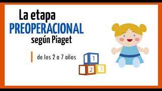 Etapa Preoperacional  Jean Piaget [upl. by Avert]