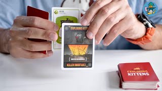 Weird and Fun Exploding Kittens Gameplay amp Review [upl. by Akcirederf99]