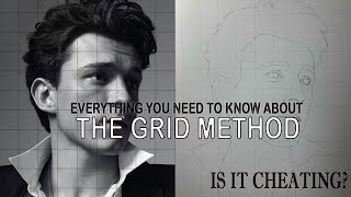 LEARN HOW TO DRAW USING THE GRID EASY [upl. by Anehs]