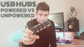 USB hub not working Powered Vs Unpowered [upl. by Llerrah]