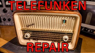 Telefunken Radio Receiver Electronic Troubleshooting And Repair [upl. by Allene]