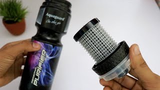 Unique Water Bottle that can FILTER WaterAquaGuard Water Filter Bottle [upl. by Emor585]