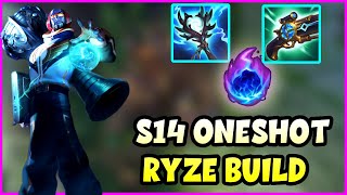 Season 14 ONESHOT Ryze Build [upl. by Gussie]