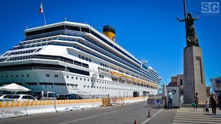 COSTA CONCORDIA  CROCIERA MAGICO MEDITERRANEO  PALERMO 13082011 [upl. by Coffeng42]