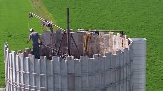 Building a silo  birds eye view [upl. by Annaeerb]