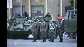 DDR Tag der Republik Ehrenparade 7 Oktober 1988 Berlin [upl. by Htidirem]