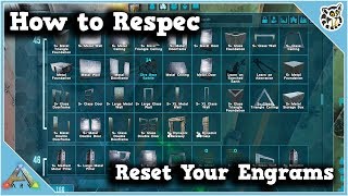 Reset Your Engrams  Ark Tutorial  Ark Survival Evolved [upl. by Simonetta]