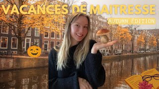 WEEKLY VLOG VACANCES D’AUTOMNE  Je quitte la France amp je deviens riche [upl. by Markson822]