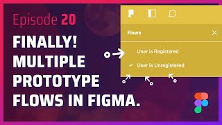 NEW Figma Feature  How to Create Multiple Prototypes  Create Separate Flows on One Figma Page [upl. by Hallee]