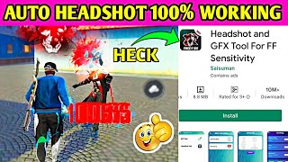 HEADSHOT AND GFX TOOL FOR FREE FIRE MAX  GFX TOOL FOR FREE FIRE MAX  HEADSHOT  HEADSHOT [upl. by Livvy]