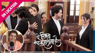 Yeh Rishta Kya Kehlata Hai  On Location  Abhira Ne Jeeta Case Aur Armaan Ka Dil [upl. by Dnomrej911]