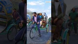 MICHAEL GO TO BIGGEST RICKSHAW RACE IN LOS SANTOS shortvideos gta5 viral [upl. by Deron]