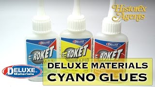 Deluxe Materials Cyanoacrylate Glues [upl. by Nonnair]