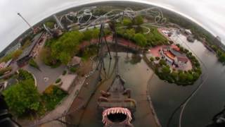 360° Video KRAKE Heide Park Resort [upl. by Ecinrahs]