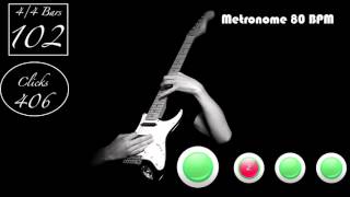 Metronome 80 BPM [upl. by Allina]